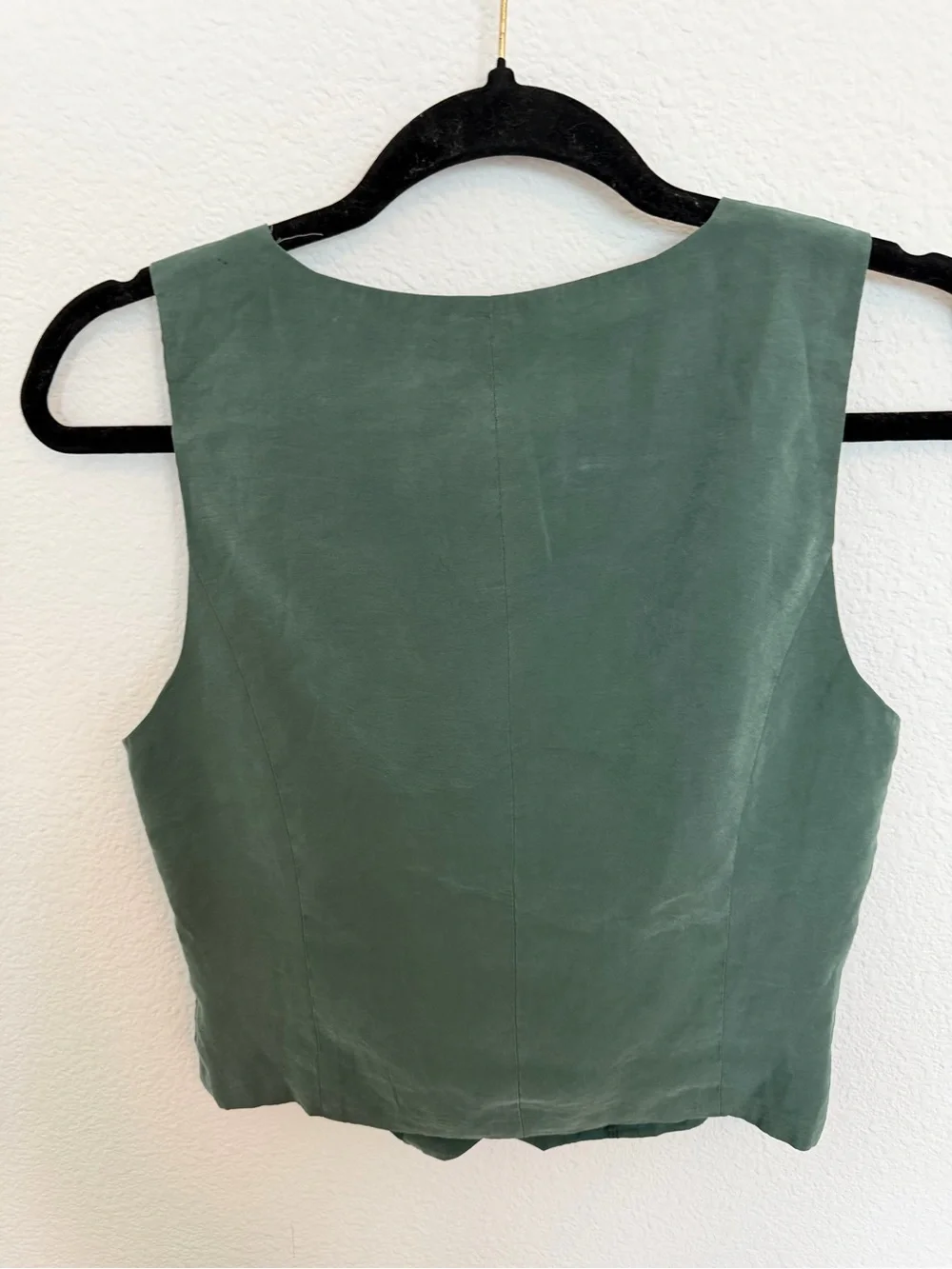 Katrina Crop Vest Top in Softdrape Size 2 - Picture 4 of 4